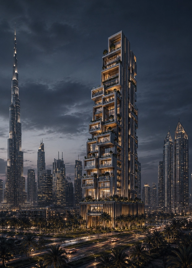 Stacked Villas Tower